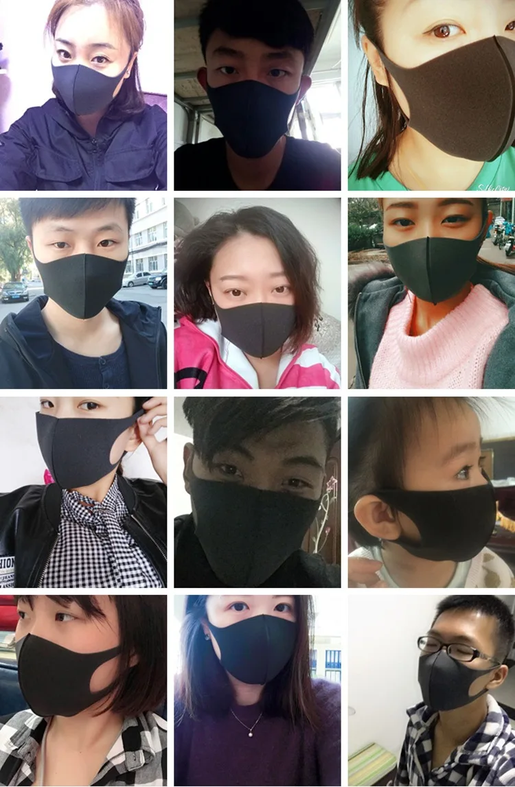 1 шт. Пылезащитная маска на рот для лица с рисунком аниме Kpop Lucky Bear для женщин и мужчин муфельные маски со ртом для лица маски