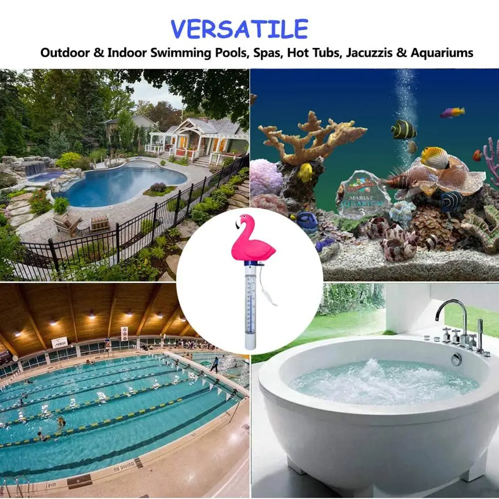 

2020 New Floating Thermometer For Swimming Pool Thermometer Pond Test Kits Waterproof Digital Thermometer Bath Water Spa