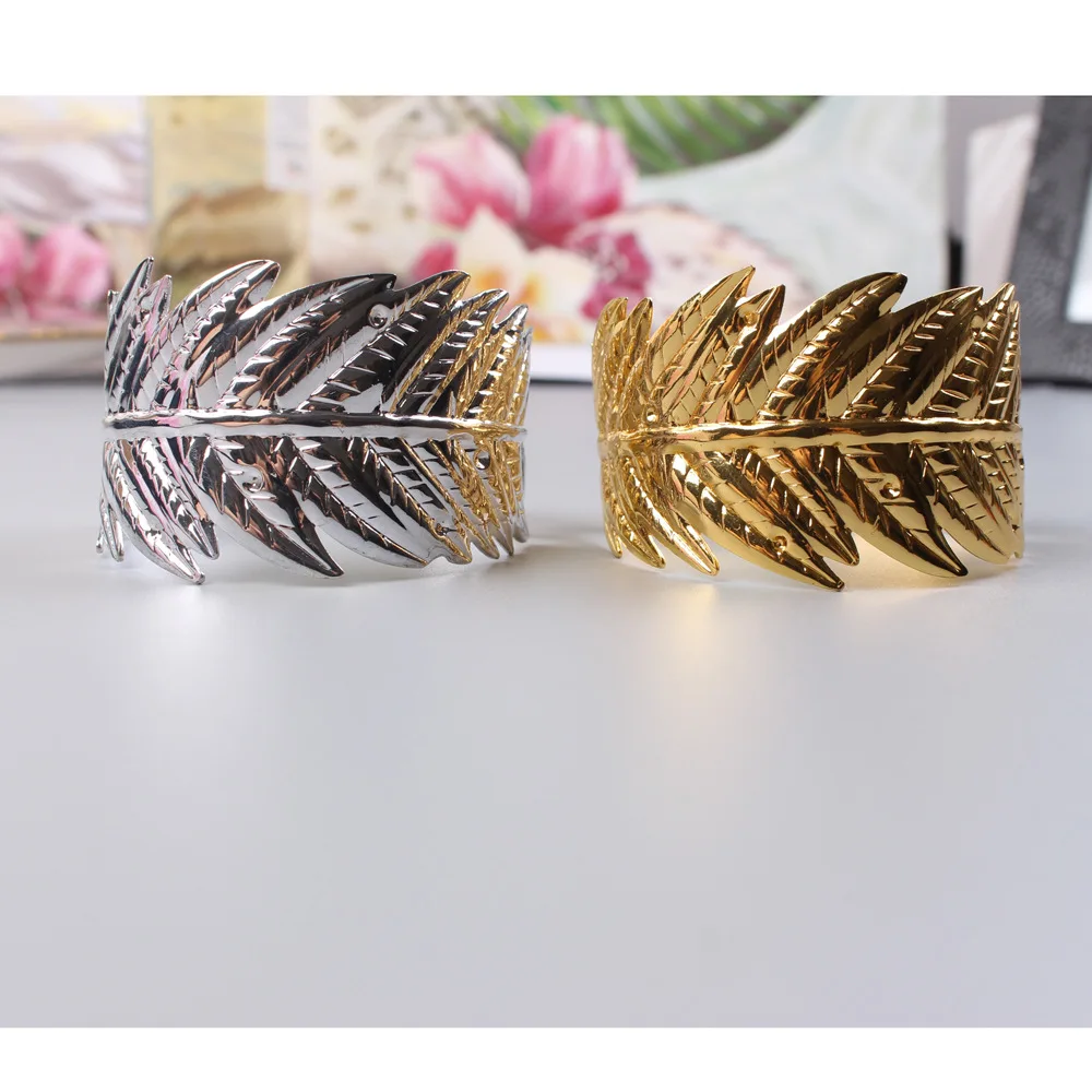 12 шт. кольцо для салфеток в форме листа|Кольца салфеток| |