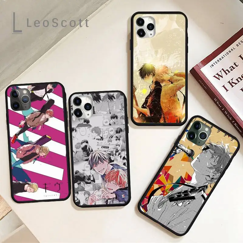 

given anime Yaoi Phone Case for iPhone 11 12 pro XS MAX 8 7 6 6S Plus X 5S SE 2020 XR Soft silicone shell cover funda