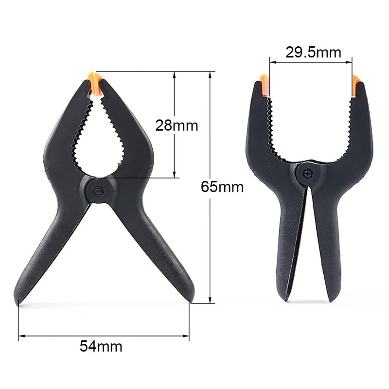 

4Inch Fixed Clip Woodworking Bar Woodworking Tools A Clamp Clip Hard Grip Ratchet Squeeze DIY Hand Tool Clamp