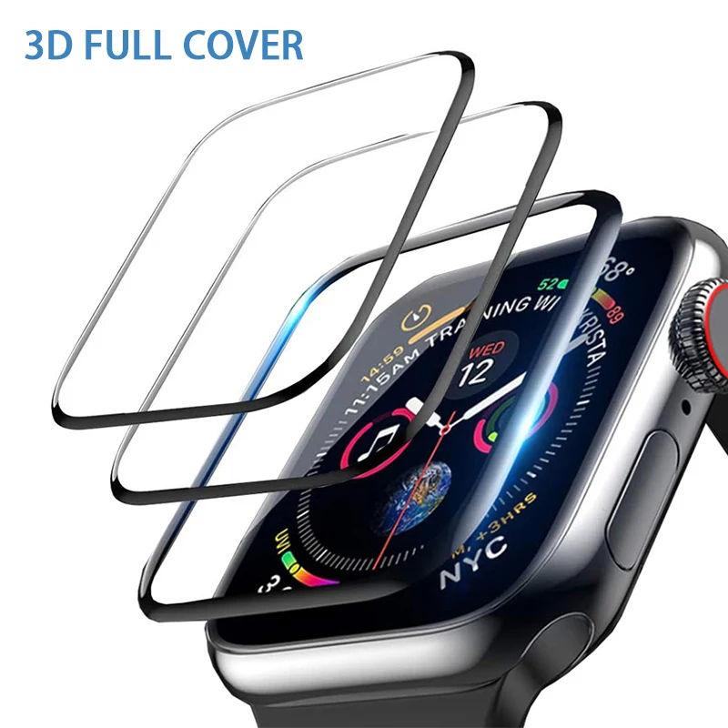 

Waterproof Screen Protector For Apple Watch 45MM 41MM 44MM 40MM 42MM 38MM 3D Film For Iwatch 7/6/SE/5/3 Not Tempered Soft Glass