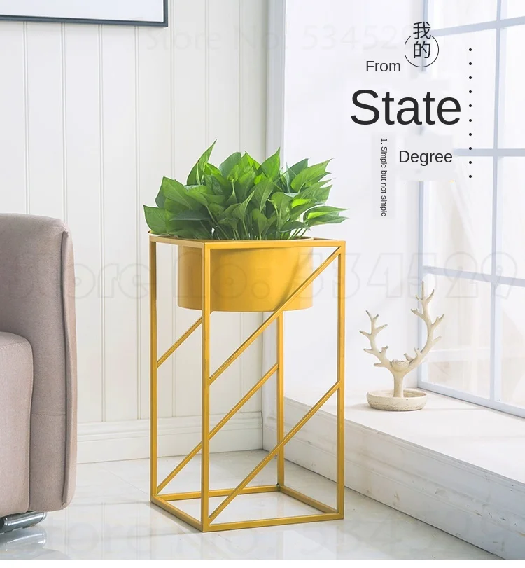 Железные художественные цветочные стенды для гостиной растения цветочный