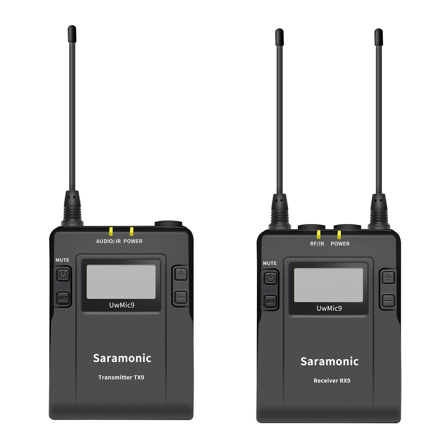 Беспроводная микрофонная система Saramonic UwMic9 Kit1 + SR-PMC1 UHF Lavalier с кабельным адаптером