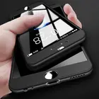 Чехол для телефона с полным покрытием 360 градусов для iPhone 12 6S 5S 7 8 Plus 11 12 Pro XS Max XR, защитный чехол для iPhone 6 XR X SE, чехол со стеклом