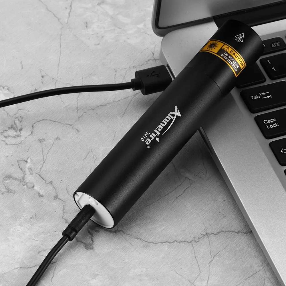 Ультрафиолетовый светильник Alonefire SV10 черный с черсветильник Том детектор мочи