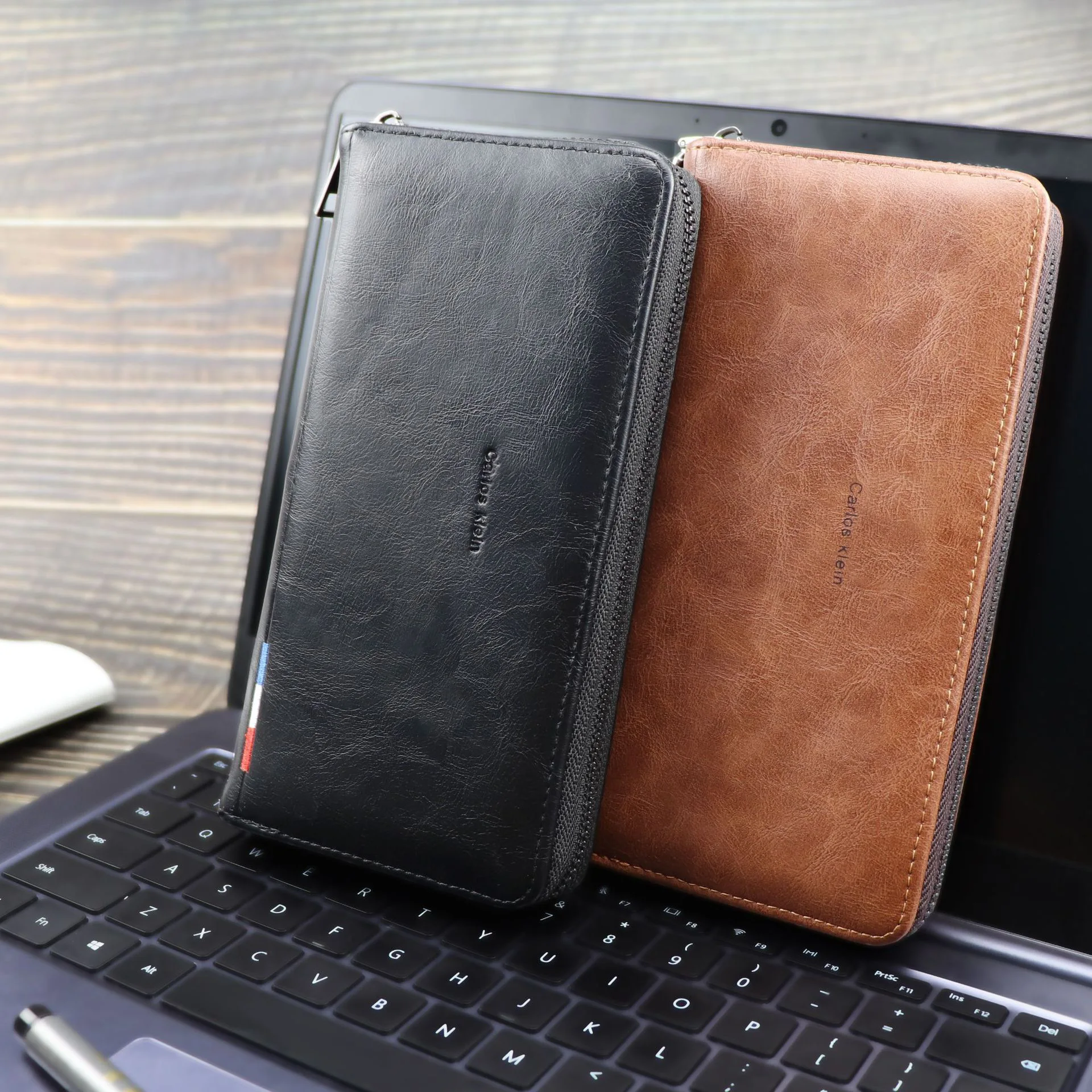 Винтажный кожаный кошелек wo для мужчин сумка мобильного телефона женская карт из