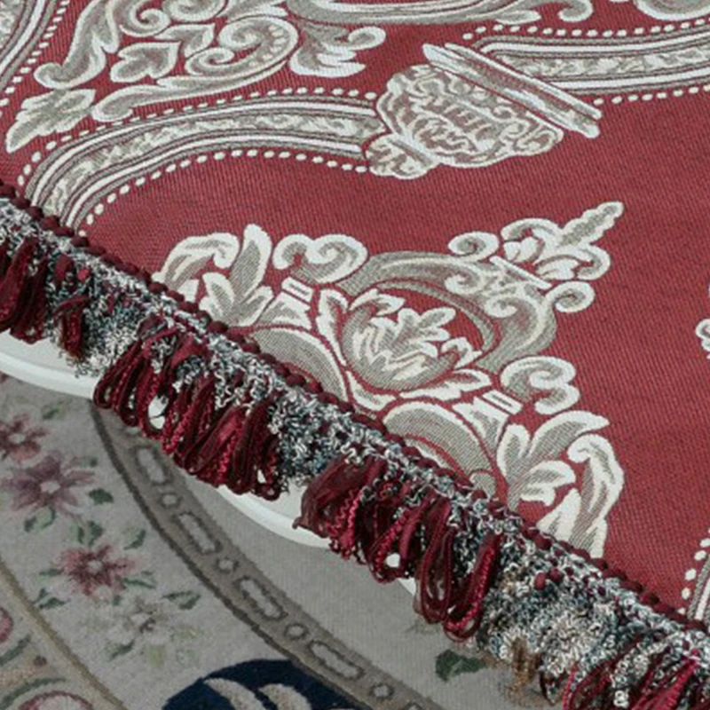 Европейский диванных чехлов мебель протектор жаккардовая ткань хлопок диване Ipad