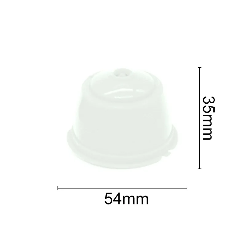 

4 Pcs Reusable Coffee Capsule Filter Cup or Nescafe Dolce Gusto Refillable Caps Spoon Brush Filter Baskets Pod Soft Taste Sweet