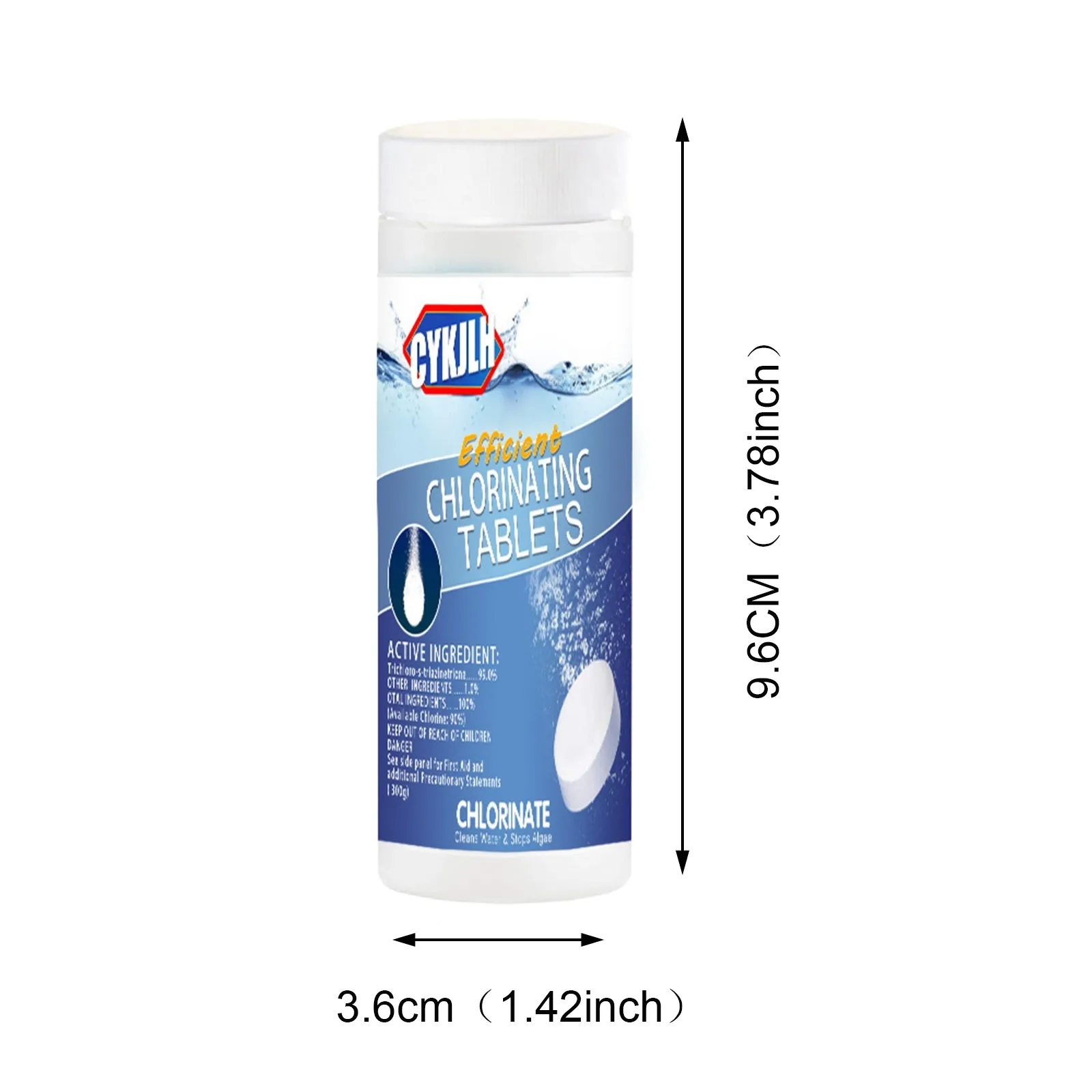 

Multifunctional Effervescent Cleaning Tablet For Swimming Pool Chlorination Disinfectant Clarifier Multifunctional Clean Tool