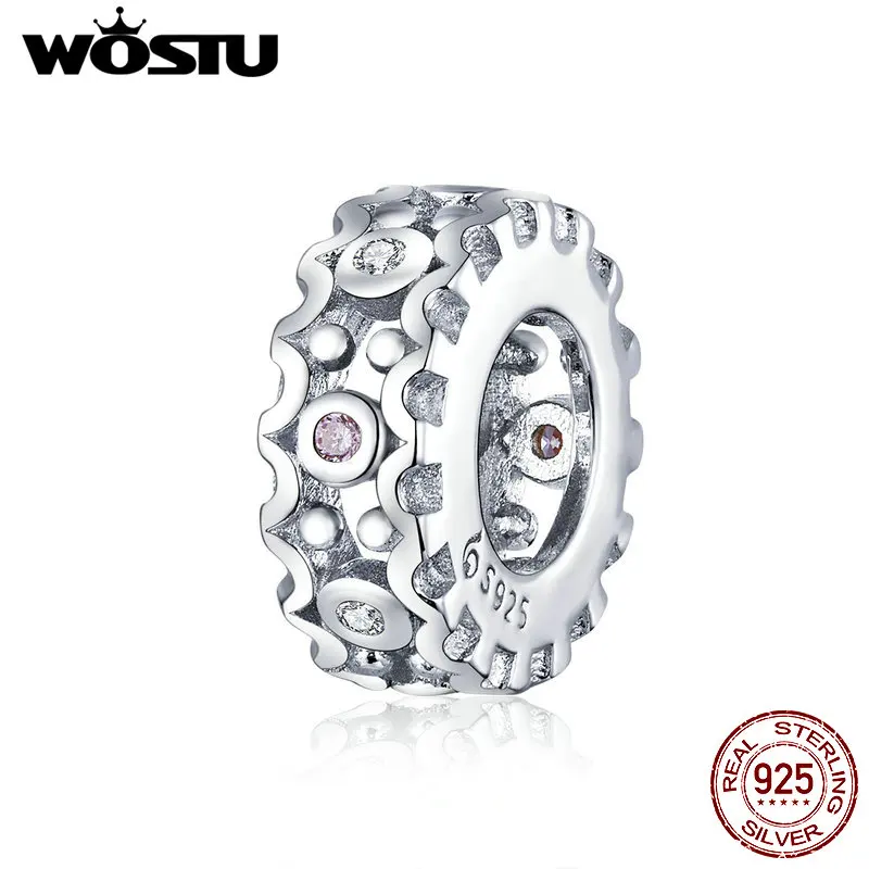 WOSTU 2020 Новинка подлинное серебро 925 пробы филигранные подвески бусины подходят