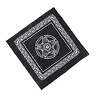 49*49 см Pentacle Tarot скатерть для игры, текстиль из нетканого материала для настольных игр, игровые карты