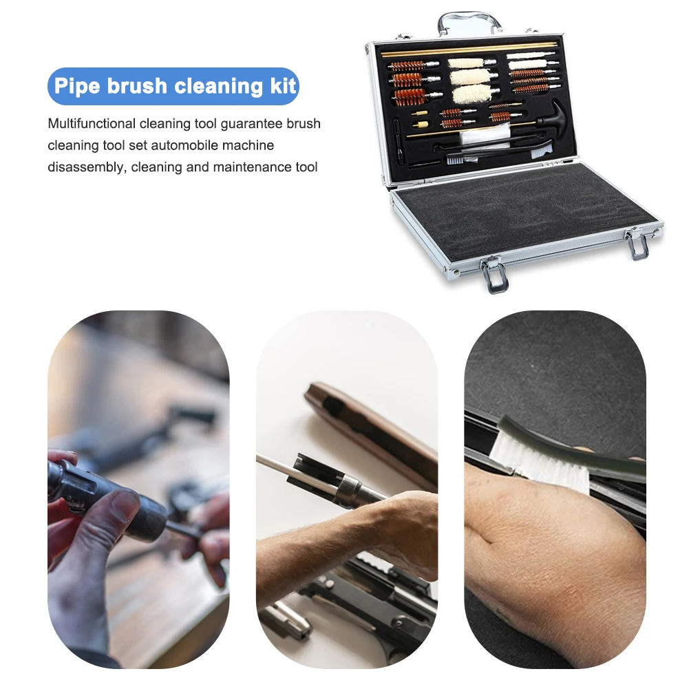 

Набор для чистки пистолета из алюминиевого сплава, 24 шт.