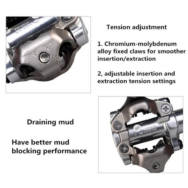 SHIMANO PD-M520/PD-M540 замок шаг горный велосипед самоблокирующаяся педаль с SH51 замок часть может добавить PD22 Замок кусок абсолютно новая коробка