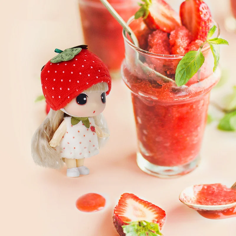 Новинка 2019 спутанная кукла dнанг набор милых фруктов из серии милая платье для