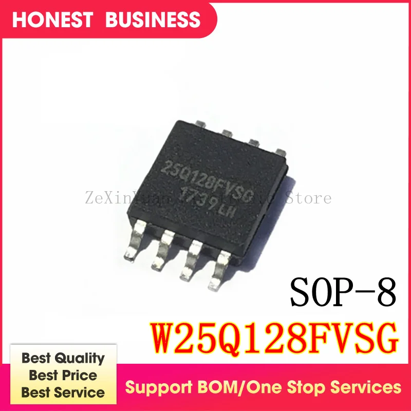 

10PCS W25Q128FVSSIG W25Q128FVSIG W25Q128FVSG 25Q128FVSSIG 25Q128FVSG 25Q128 SOP-8