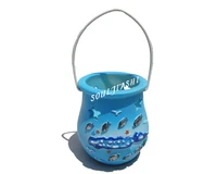 maldives souvenirs creative gifts resin bucket seascape candlestick decoration