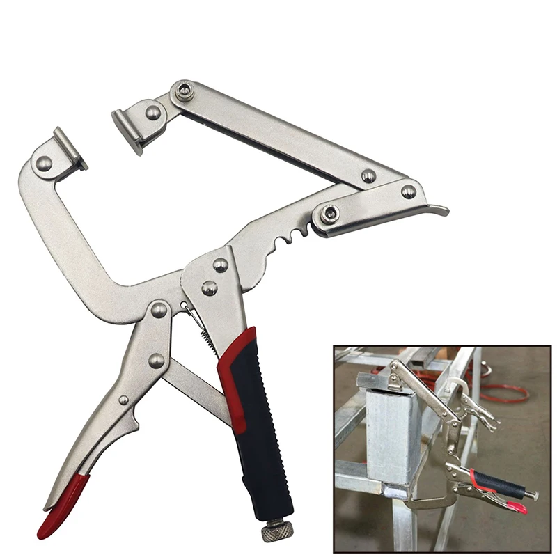 

Ultra-wide Quick Clamp Adjustable Four Gears Vigorous Pliers C-type Woodworking Fixing Tool