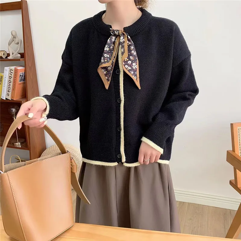 Женский свитер с длинным рукавом осенний кардиган 2021 |