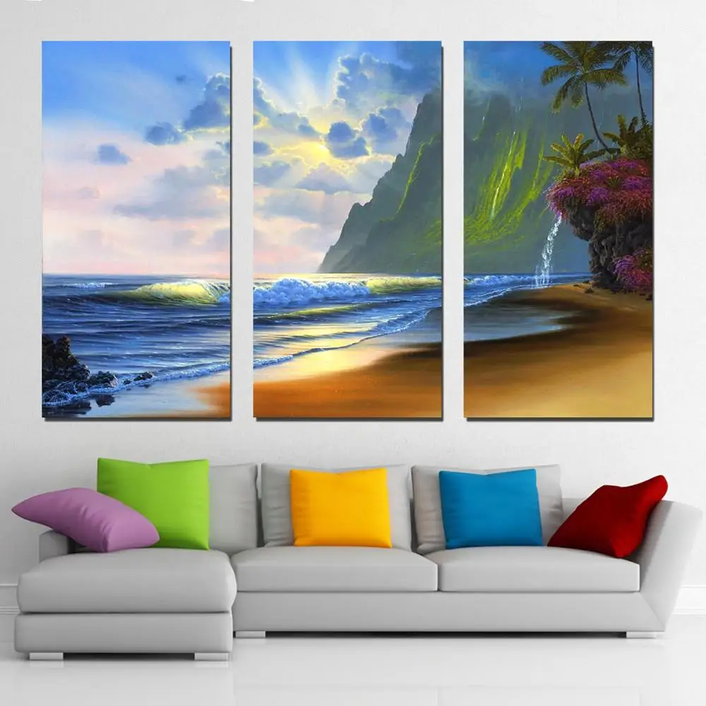 

3 Panel printed painting Canvas Wall Art Picture Home Decoration Living Room Canvas Modern painting LS890