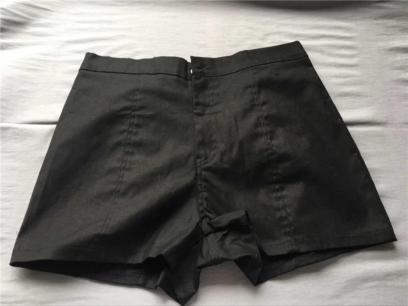 

Factory wholesale High waist sexy slim lace up hip denim shorts female fashion straps was thin dancing girls hot shorts wq1630