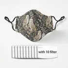 Деревянная маска с коллажем в виде совы из страны чудес Роскошная Защитная теплая зимняя дышащая маска для лица традиционные маски