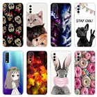 ДЛЯ Vivo Y20 чехол 2020 новый милый чехол Мягкий Силиконовый ТПУ задняя крышка для Vivo Y20i Y 20i Y20 i чехол для телефона чехол для VivoY20 Y 20 i Fundas