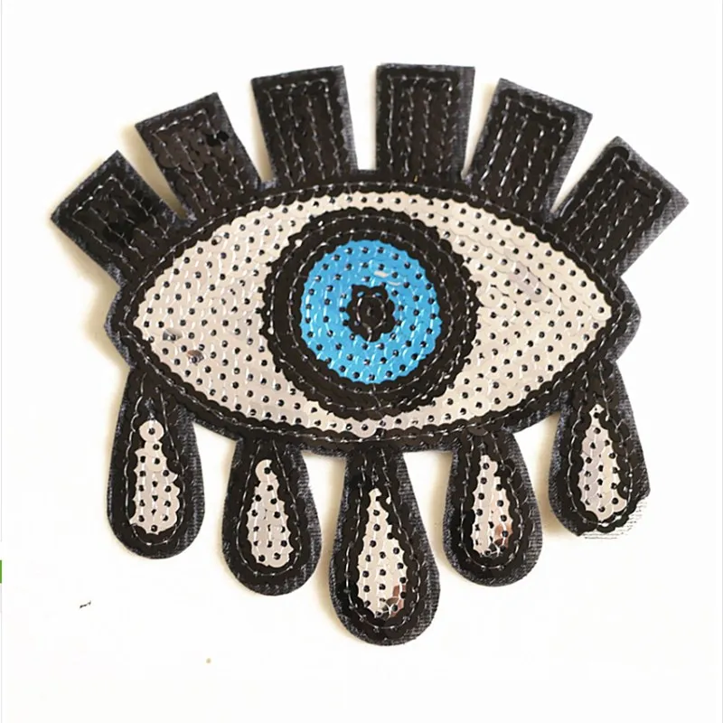 

Cloth Patch Embroidery Fashion Drop Eyes Special Pattern T-shirt Holes DNF Clothing Patches