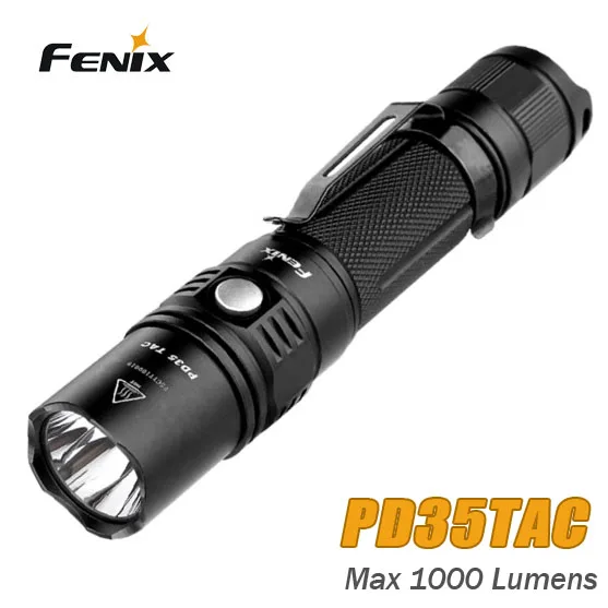 Фонарик Fenix PD35 тактический светодиодный турбовыход 1000 люмен # PD35TAC|Фары| |