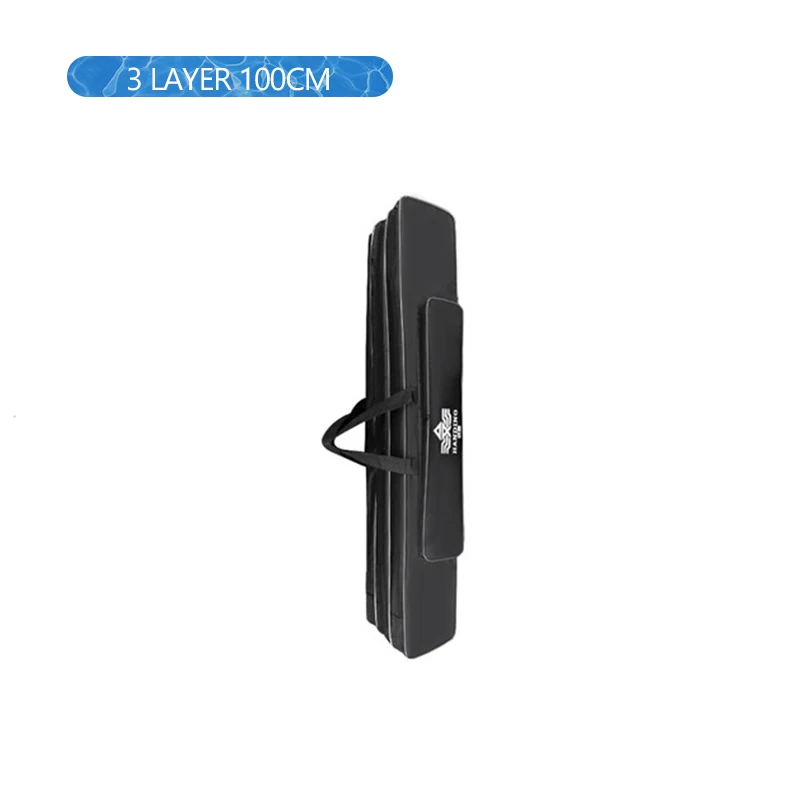 3 Layer 100cm Утолщенная уличная 2/3 слойная сумка для рыбалки, водонепроницаемая сумка для рыболовных снастей, сумка для удочки, сумки для хранения, для ловли карпа, XA140G - Цвет: 3 Layer 100cm