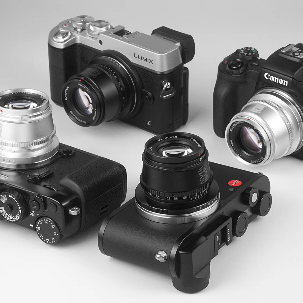 

TTArtisan 35mm F1.4 Lens APS-C MF for SONY E FUJI X Nikon Z Zfc Canon M Camera Lens For Panasonic Olympus M4/3 Leica L mount