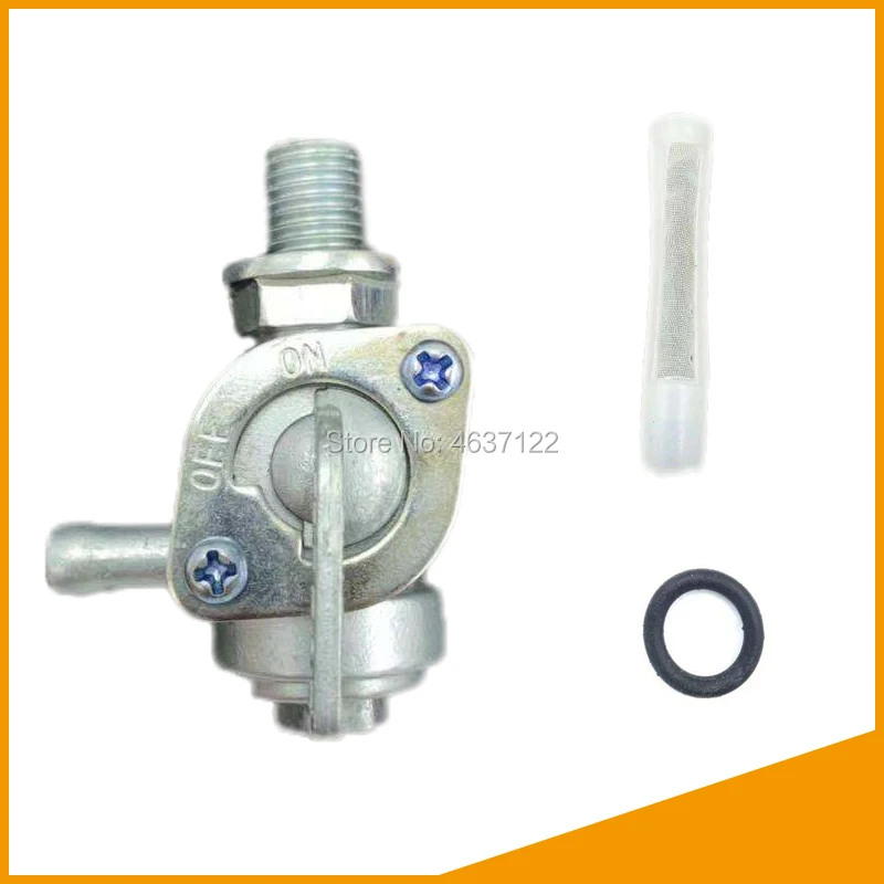 168F GX160 GX200 2-3kw On/Off Fuel Shut Off Valve Tap Switch Gasoline Generator Oil Tank Accessories Engine | Обустройство дома
