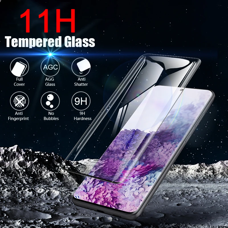 11H Защитное стекло для Samsung Galaxy S20 Plus Ultra Note 9 10 S8 S9 S10E S10 на экран.