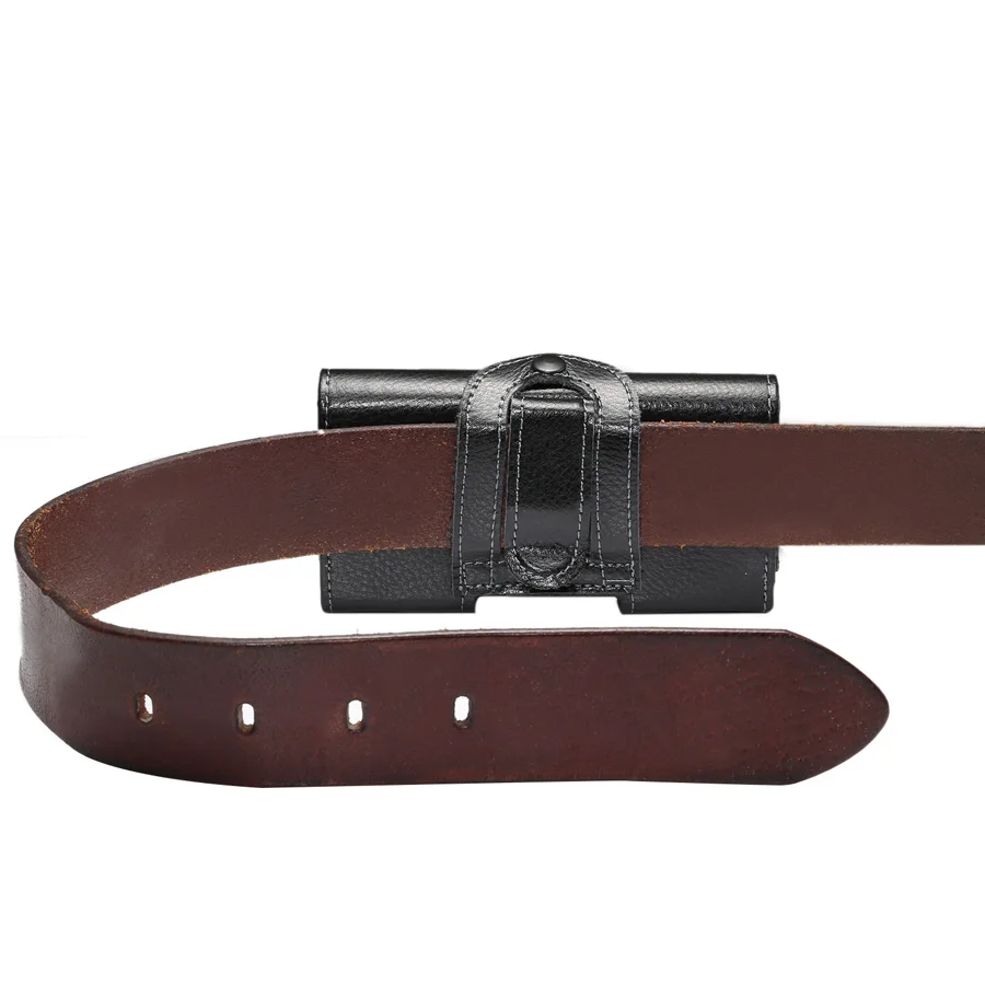 Поясная Сумка из натуральной кожи универсальный мобильный телефон 5