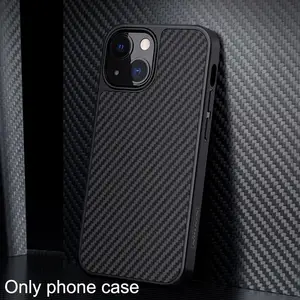 carbon fiber case for apple iphone 13 pro max 13mini protective phone case bag black fullcoverage business case for iphone 13 free global shipping
