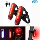 Задний фонарь для велосипеда с возможностью Светильник Велоспорт Кепки светильник на открытом воздухе для верховой езды Usb зарядка Cob высокой светильник Безопасность Предупреждение светильник задний светильник, чтобы вы были заметны