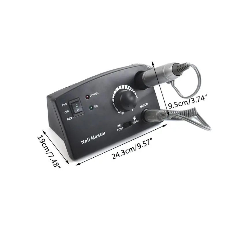 

Electric Nail Drill Machine 30000 RPM 15W Nails Bit Machine Tool Q0KD