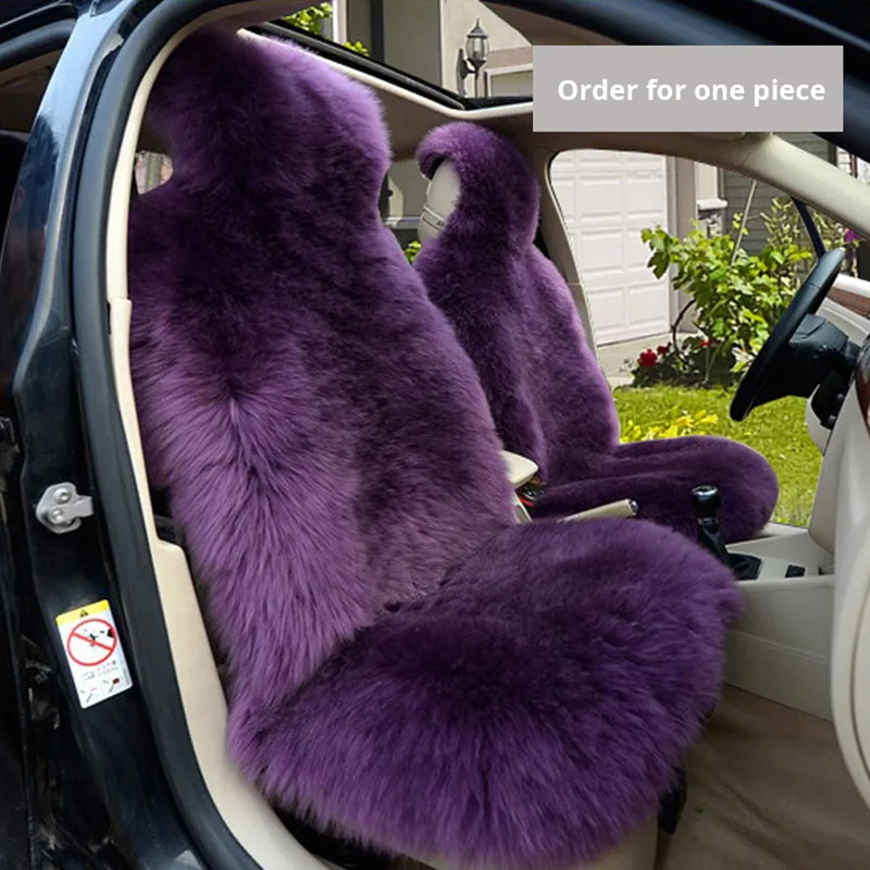 Для BMW Toyota Honda плюшевые сиденья из овчины меха протектор чехлы на для автомобилей