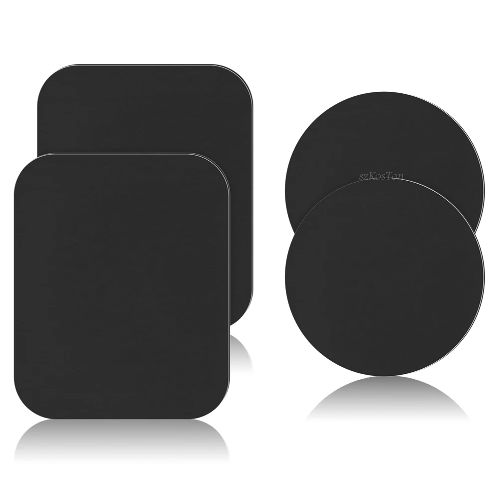 

Magnetic Car Phone Holder Desk Metal Magnetic Phone Stickers Mobile Stand Mobile Phone Plate Holder Universal Car Mount Support