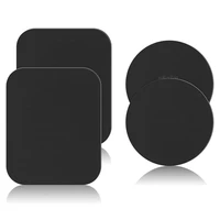 Magnetic Car Phone Holder Desk Metal Magnetic Phone Stickers Mobile Stand Mobile Phone Plate Holder Universal Car Mount Support