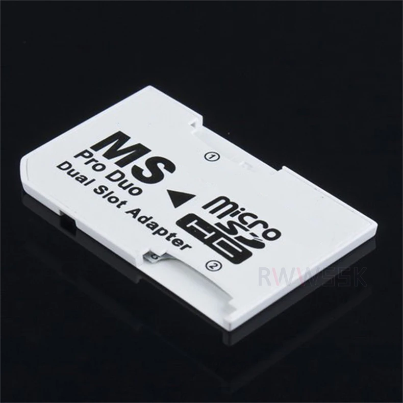 Двойной адаптер Micro Memory TF 2 слота карта памяти MS Card Pro Duo до 32 Гб * для PSP | Компьютеры