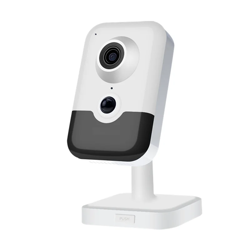

Hik Original DS-2CD2443G0-IW 4MP IR Fixed Cube Network Camera POE H.265+ SD Card Slot IR 10m Mini Wifi IP Camera