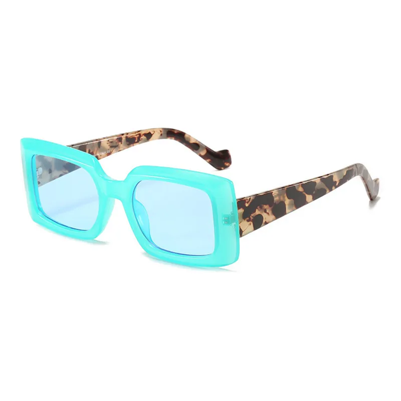 Цветочные Солнцезащитные очки женские Квадратные модные Gafas De Sol - купить по