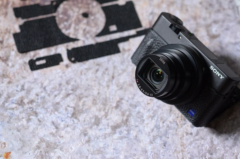 Защитный чехол для камеры Ee нескользящий из натуральной кожи Sony zv1 RX100 III IV V M3 M4 M5 M6