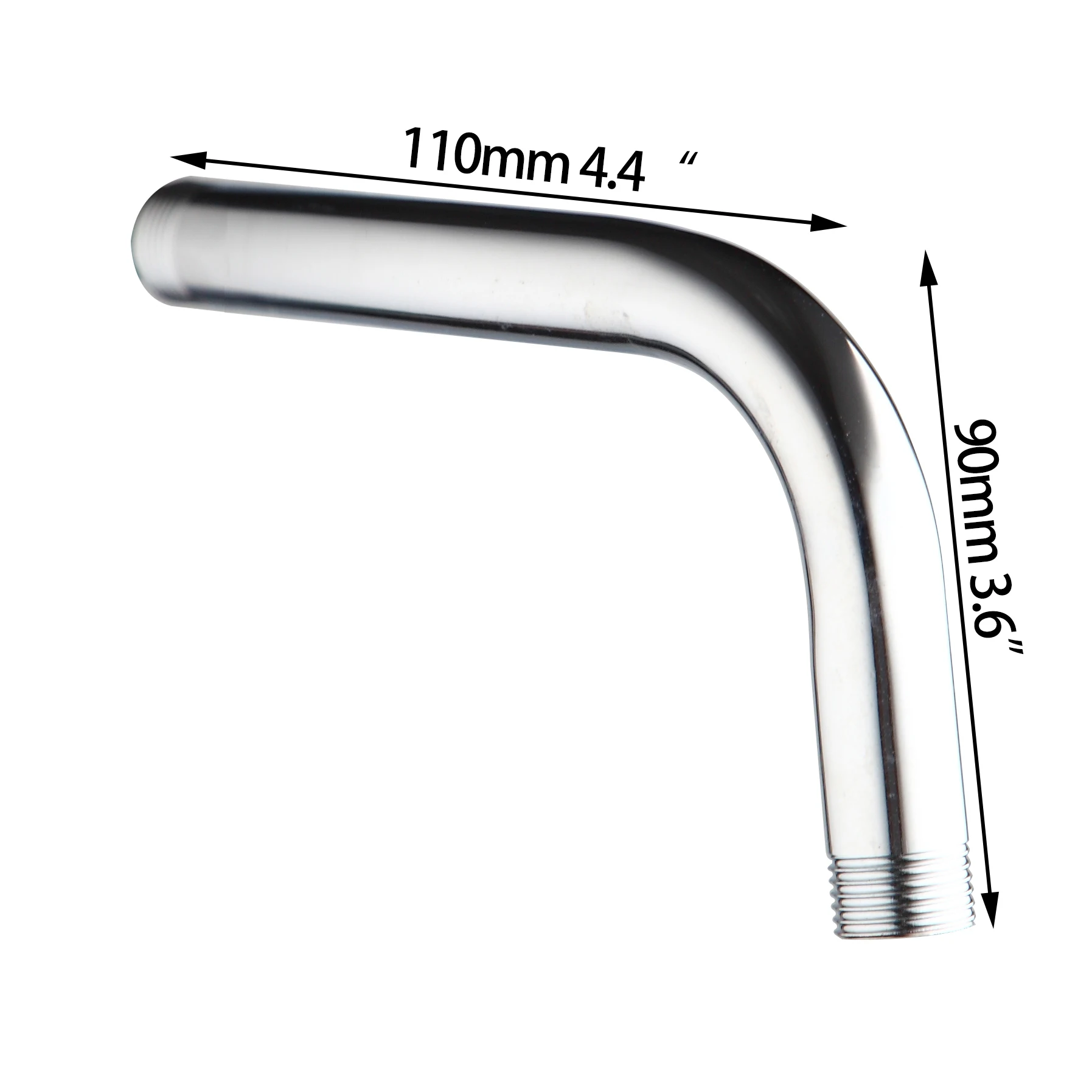 Хромированная трубка из нержавеющей стали для Дождевого душа удлинительная