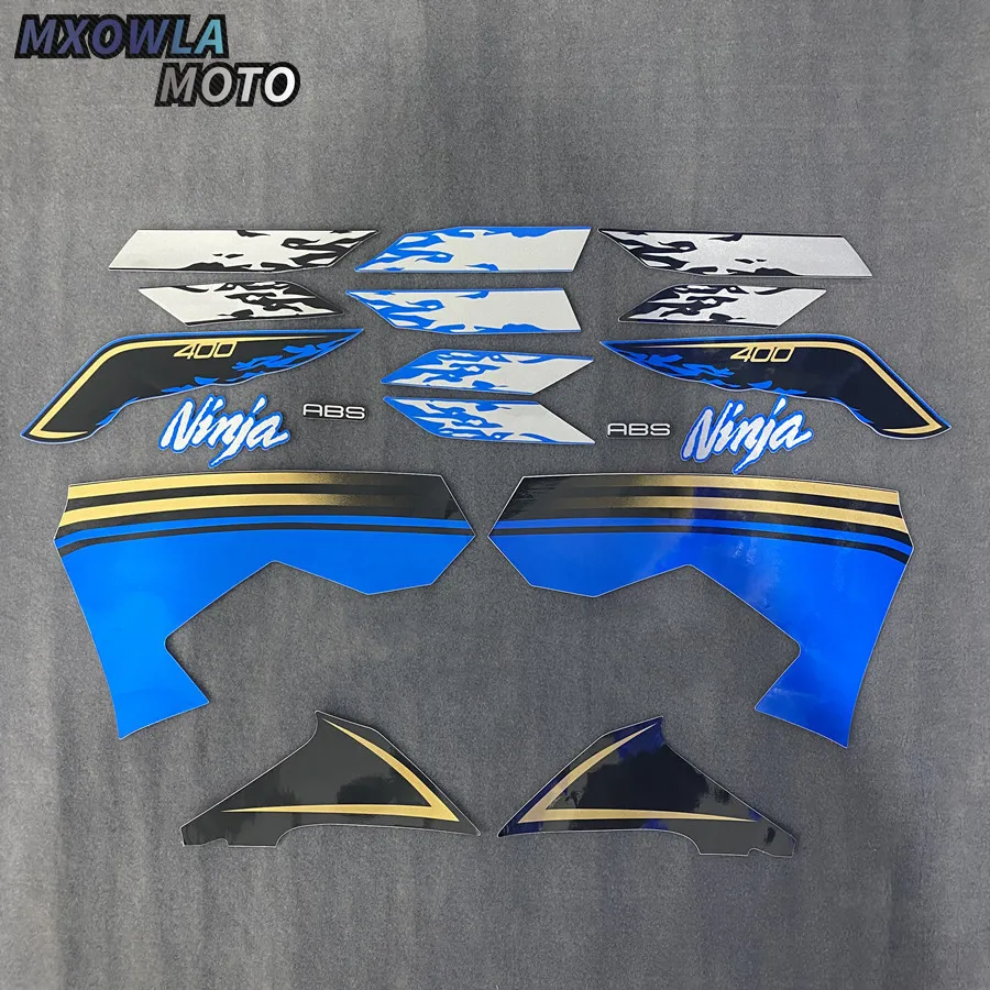 

Motorcycle Whole Car Fairing Sticker Decals Kit for NINJA400 NINJA 400
