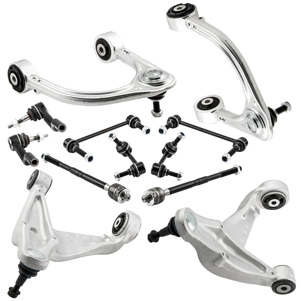 

12pcs Front Upper Control Arm Ball Joint Tie Rod Ends For Cadillac CTS 2008-2014