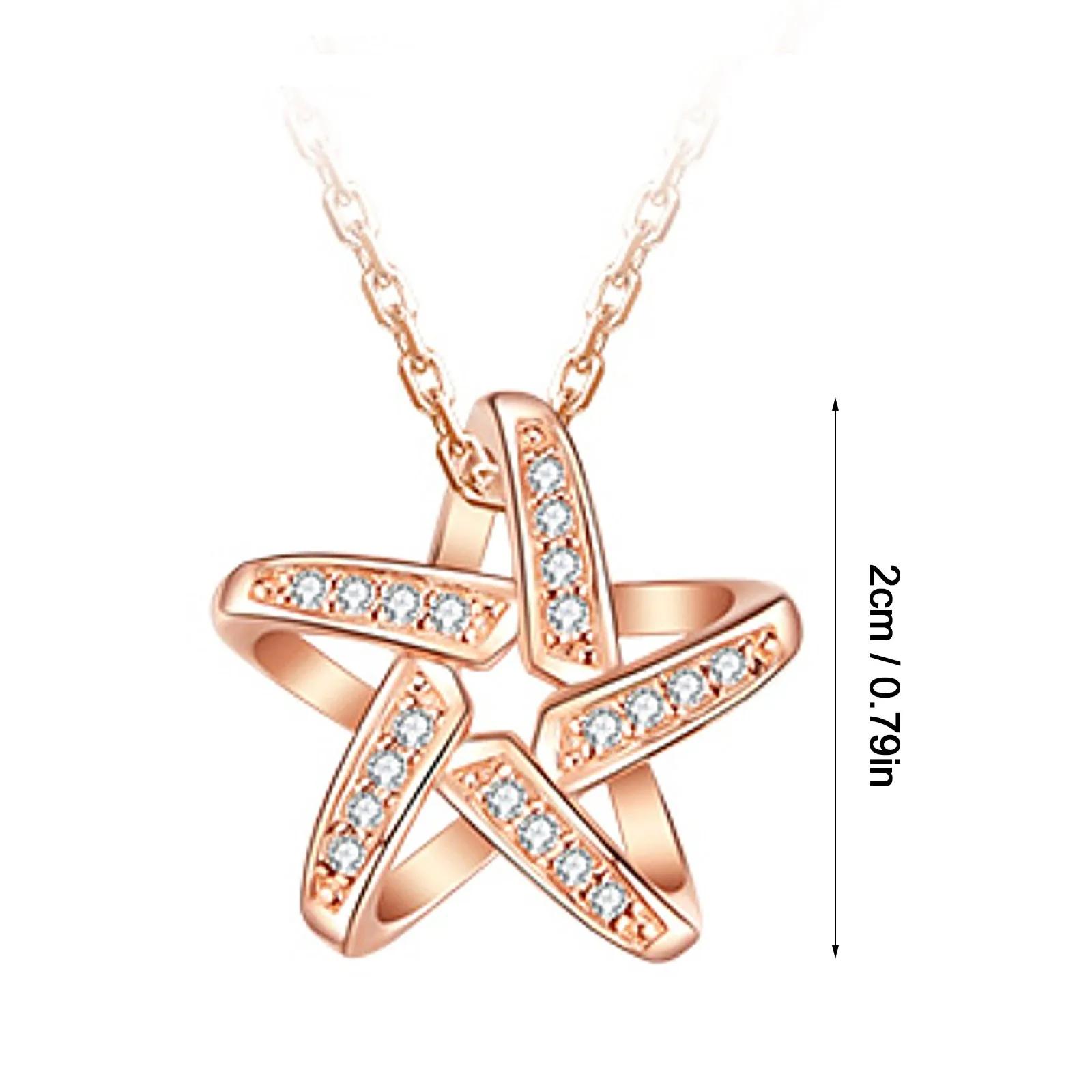 

Necklace Luxury Women Valentine's Day Creative Smart Star Sports Special Design Unique Gift Date Accesories