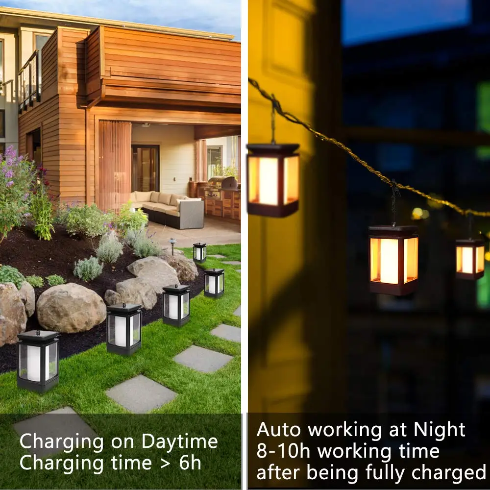 Фонари солнечные фонари садовые уличные с 3 режимами работы 2 шт. | Лампы и