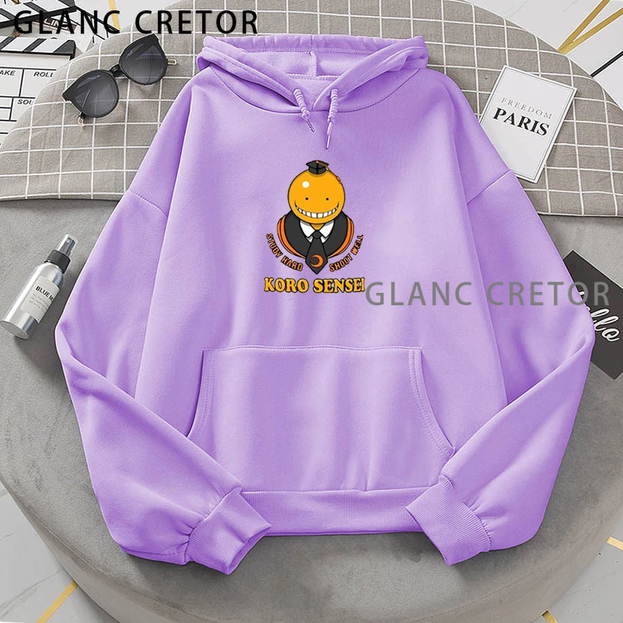 

Assassination Classroom Men Female Hoodies Autumn Casual Pullover Sweats Hoodie Fashion Sweatshirts Anime Hip Hop Sweatshirt